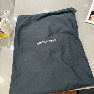 Saint Laurent Black Storage Pouch